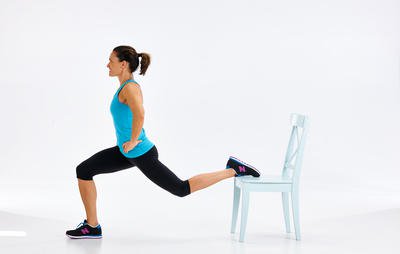 Split Squat with Chair